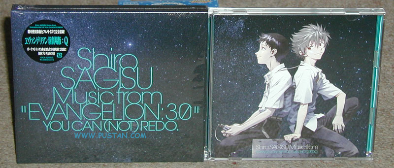 Shiro SAGISU Music from ''EVANGELION 3.0'' YOU CAN (NOT) REDO. / 鷺巣詩郎 Anime CD