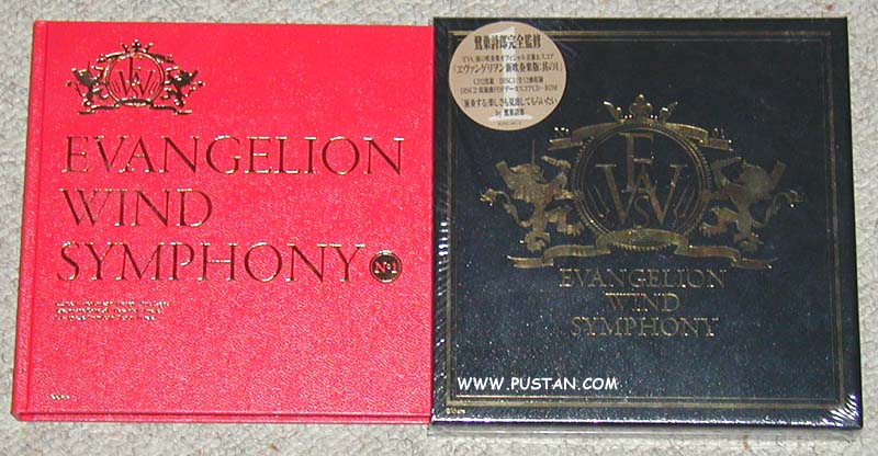 KIZC-41~2 EVANGELION WIND SYMPHONY No 1 - Compose Produce and Arrange by Shiro Sagisu - Shin Suisogaku Ban エヴァンゲリオン新吹奏楽版 其の1 Anime CD