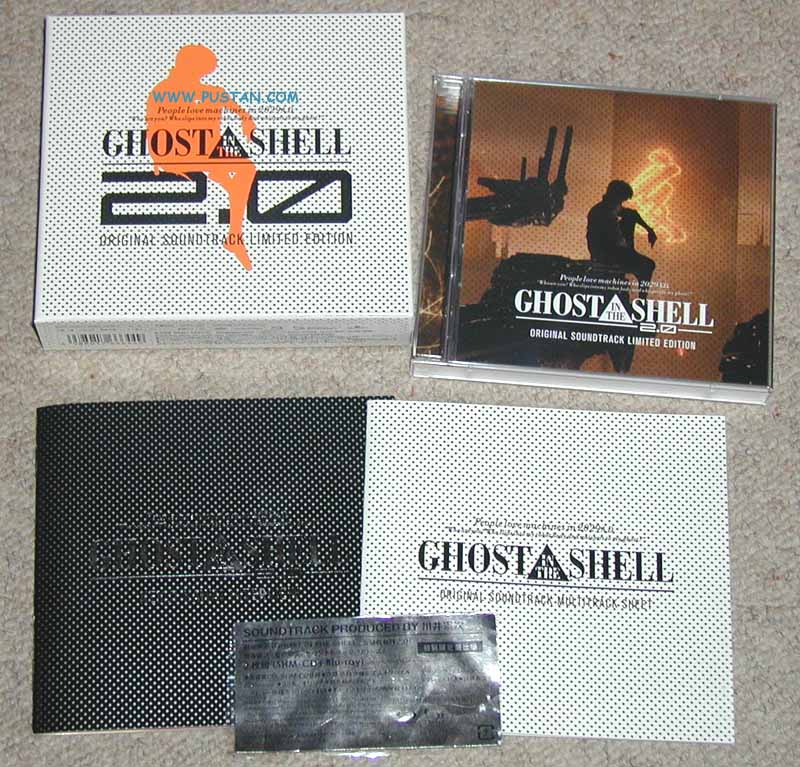 攻殻機動隊 2.0 Koukaku Kidoutai Blu-Ray + SHM-CD limited Box Set Anime CD