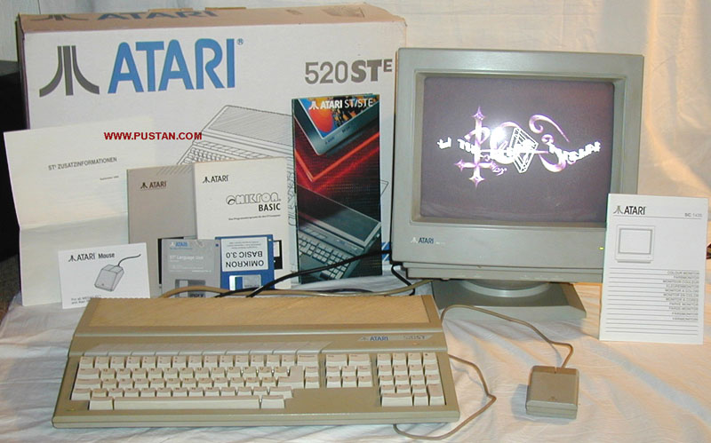 Atari 520 1040 St Stf Stfm Ste Falcon 030 Computer Custodia Fissaggio Viti X 7 