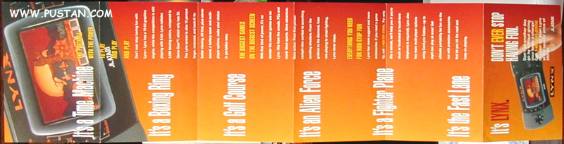 Atari Lynx pamphlet usa Atari