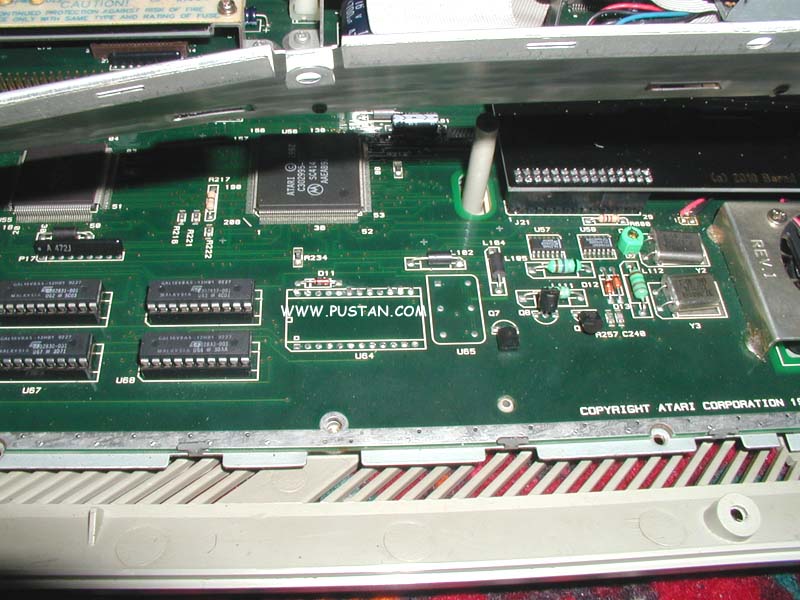 Atari Falcon 030 without timekeeper chip Atari