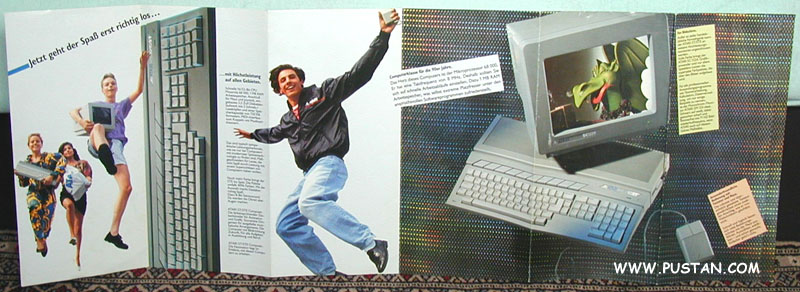Atari STE pamphlet Atari