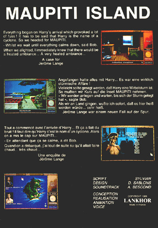 Atari ST Game back