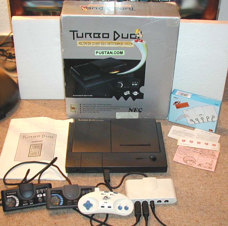 Natuur referentie Mentor PUSTAN.COM: Compter and Videogame Collection NEC Turbo Duo PC Engine HuCard  Super CD-ROM² System HE System
