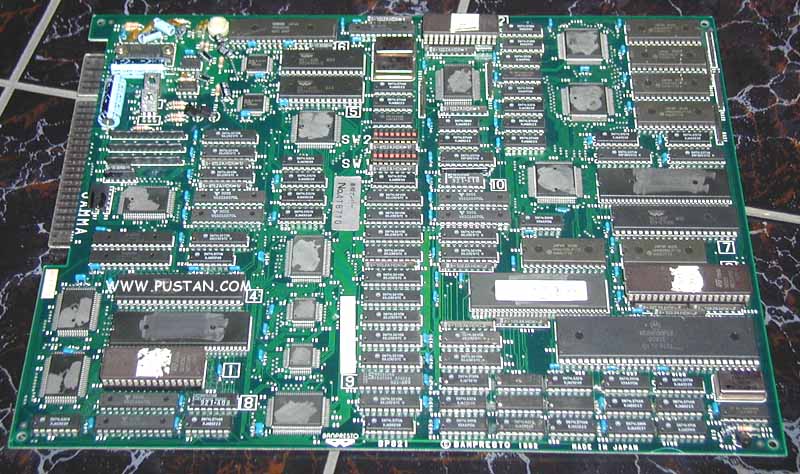 Macross Super Spacefortress Arcade PCB Arcade