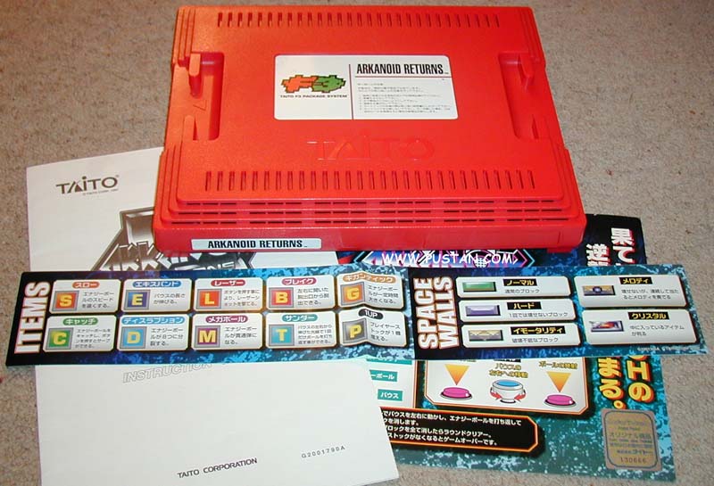 Arkanoid Returns Arcade Cartridge Arcade PCB