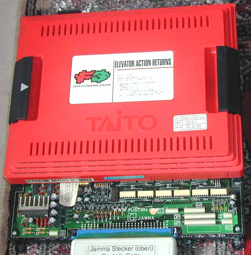 Elevator Action Returns Arcade Cartridge Arcade PCB