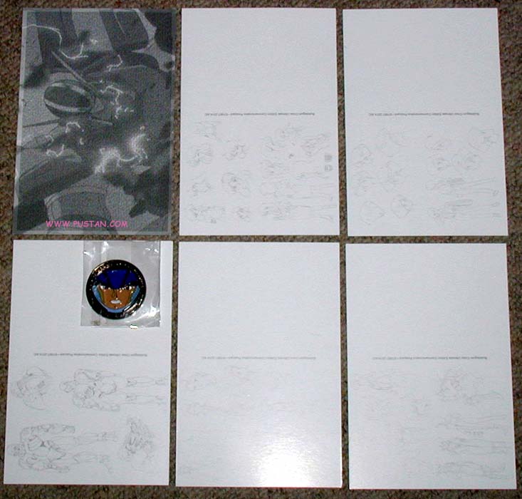 Bubblegum Crisis BD goodies Anime BD