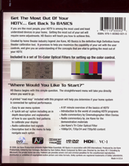 Digital Video Essentials HD Basics DVDI-3004 HD-DVD