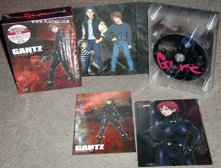 GANTZ DVD goodies GANTZ DVD goodies