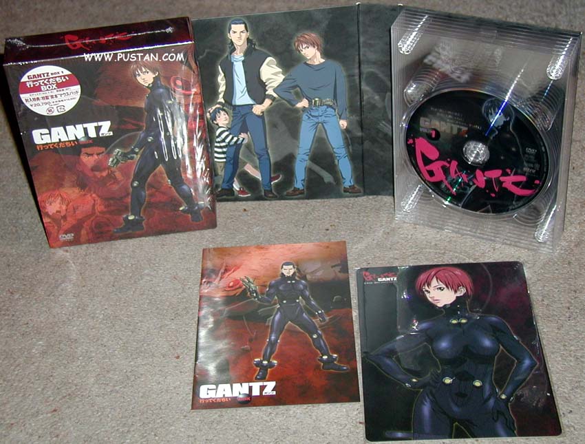 GANTZ DVD goodies