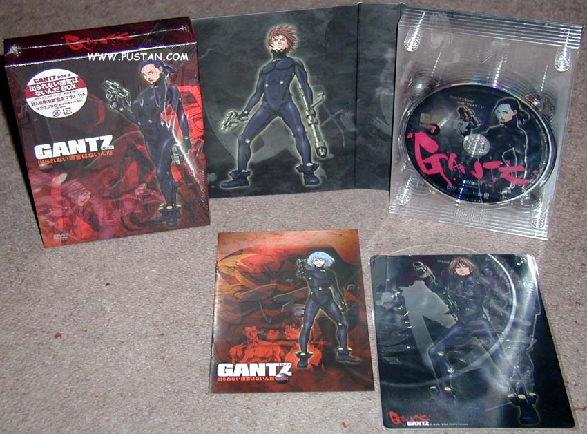 GANTZ DVD goodies