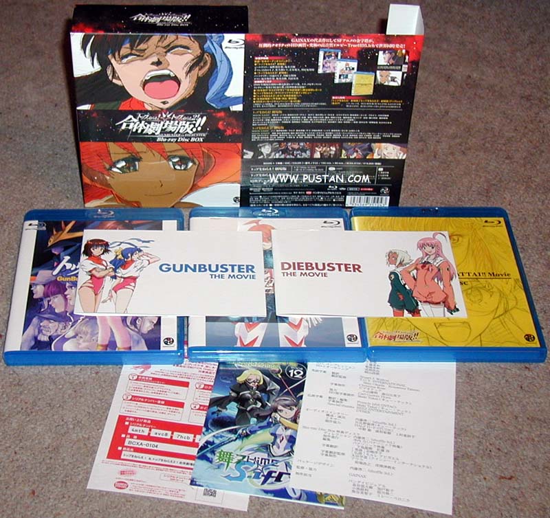 Gunbuster Blu-Ray Goodies