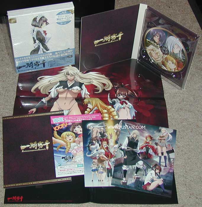 Ikki Tousen BluRay goodies