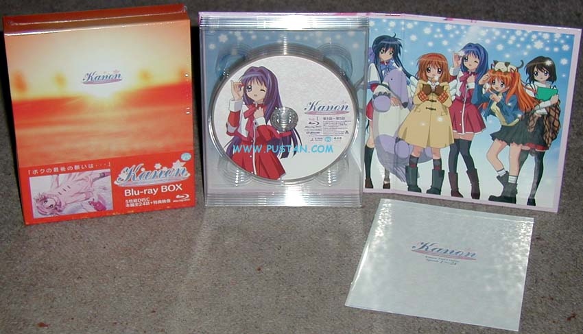 Kanon BluRay goodies