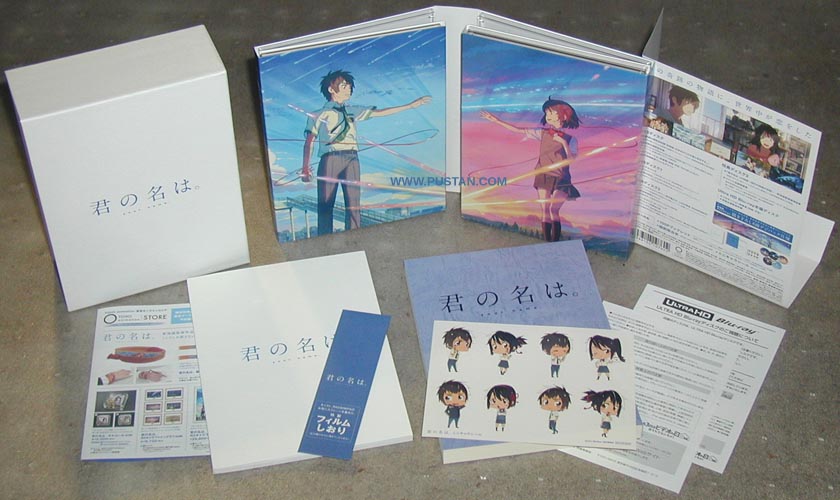 Kimi no Na wa BluRay goodies Kimi no Na wa BluRay goodies