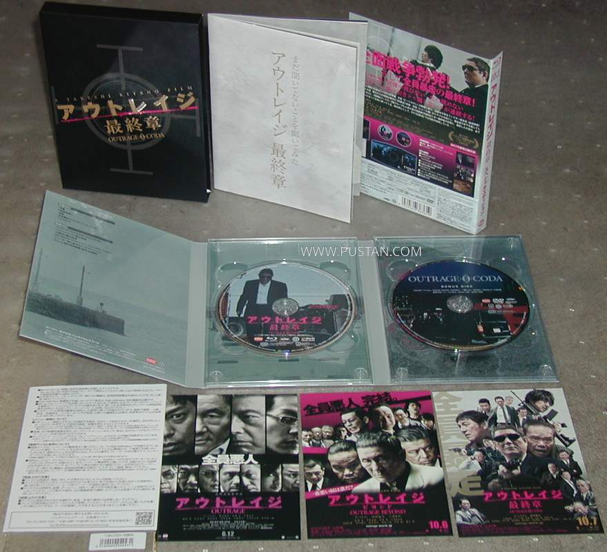 Outrage Blu-ray goodies Outrage Blu-ray goodies
