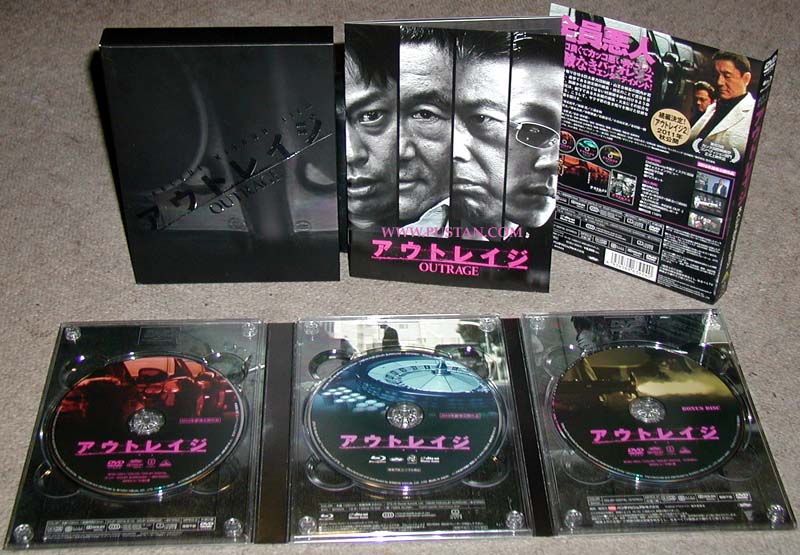 Outrage Blu-ray goodies Outrage Blu-ray goodies