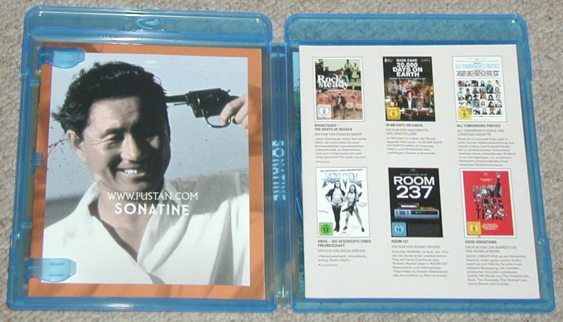 Sonatine BluRay goodies Sonatine BluRay goodies