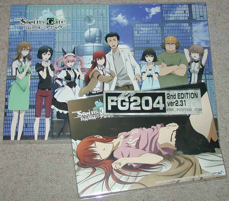 Steins;Gate BD goodies