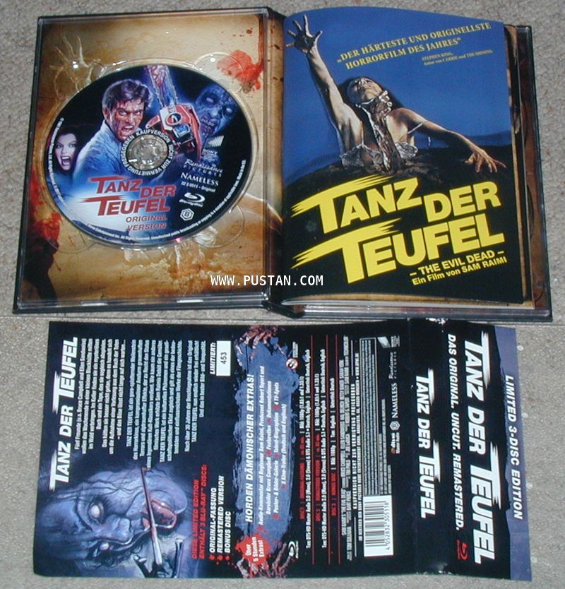Evil Dead Blu-Ray Goodies Evil Dead Blu-Ray Goodies