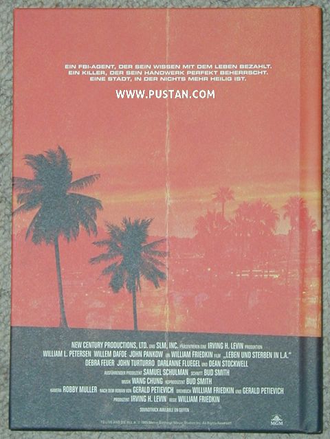 To Live and Die in L.A. Blu-Ray Goodies To Live and Die in L.A. Blu-Ray Goodies
