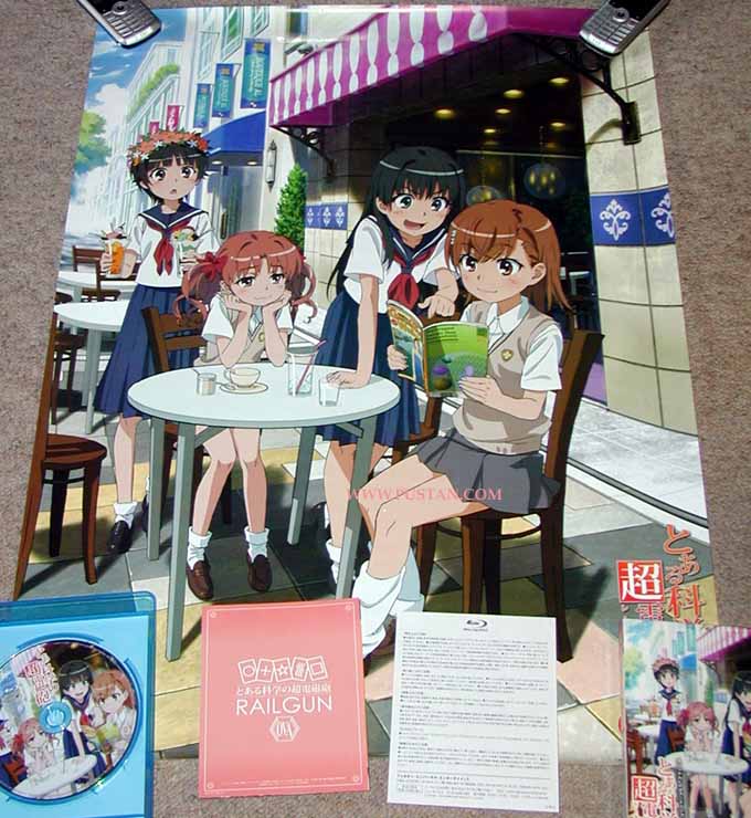 Railgun Blu-Ray Goodies