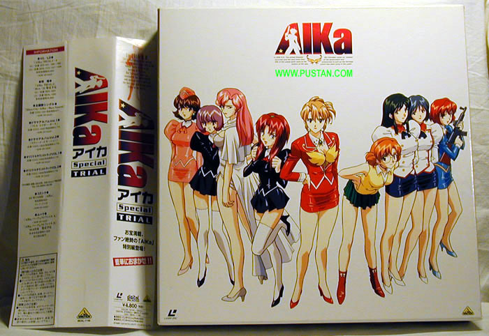 AIKa LaserDisc goodies Anime LaserDisc