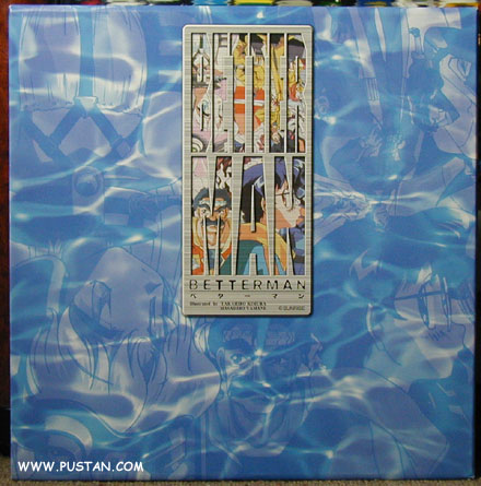 Betterman Laserdisc Box Better Man Laserdisc Goodies