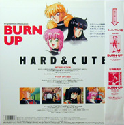 Burn Up LaserDisc backside