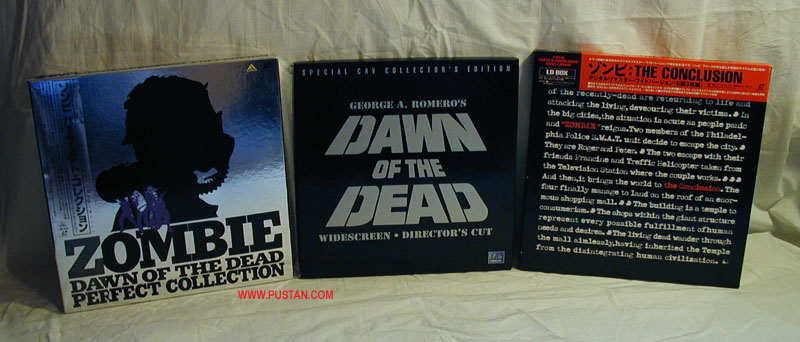 Zombie Laserdisc Goodies