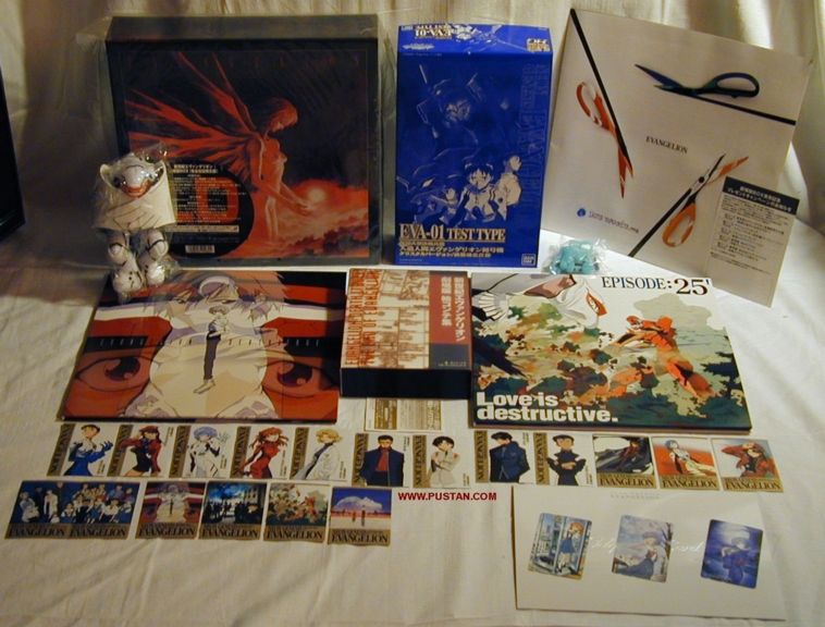Evangelion Laserdisc Box Evangelion Laserdisc Box