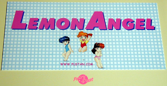 Lemon Angel Laserdisc Box Cream Lemon Laserdisc Box