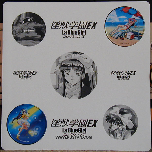 La Blue Girl EX LaserDisc goodies Anime LaserDisc