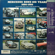 Mercedes Benz 100 Years 1886-1986 LD back