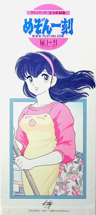 Maison Ikkoku LaserDisc goodies Anime Laserdisc