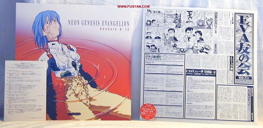 Neon Genesis Evangelion LD CAV 新世紀エヴァンゲリオン Anime LaserDisc