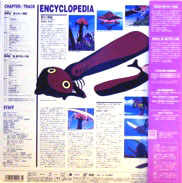 Neon Genesis Evangelion LD backside