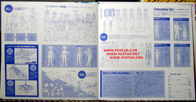 Pretty Samy LaserDisc goodies Tenchi Muyo! Laserdisc