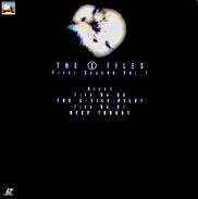 X-Files LD Laserdisc front