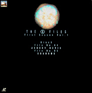 X-Files LD Laserdisc front