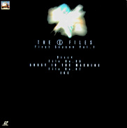 X-Files LD Laserdisc front