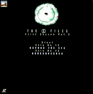 X-Files LD Laserdisc front