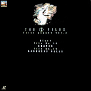 X-Files LD Laserdisc front