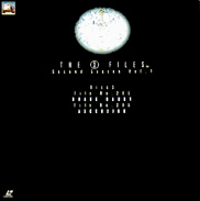 X-Files LD Laserdisc front