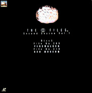 X-Files LD Laserdisc front