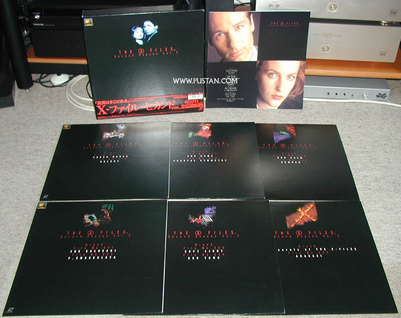 X-Files Laserdisc Box