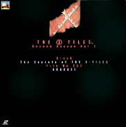 X-Files LD Laserdisc front