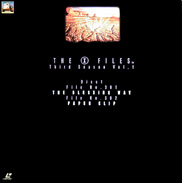 X-Files LD Laserdisc front